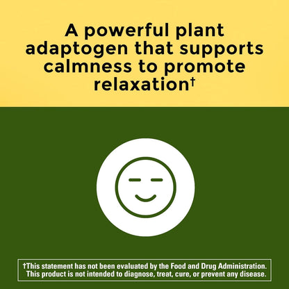 Nature Made Ashwagandha Capsules 125mg for Stress Support, 60 Capsules, 60 Day Supply - Nirvana Guru