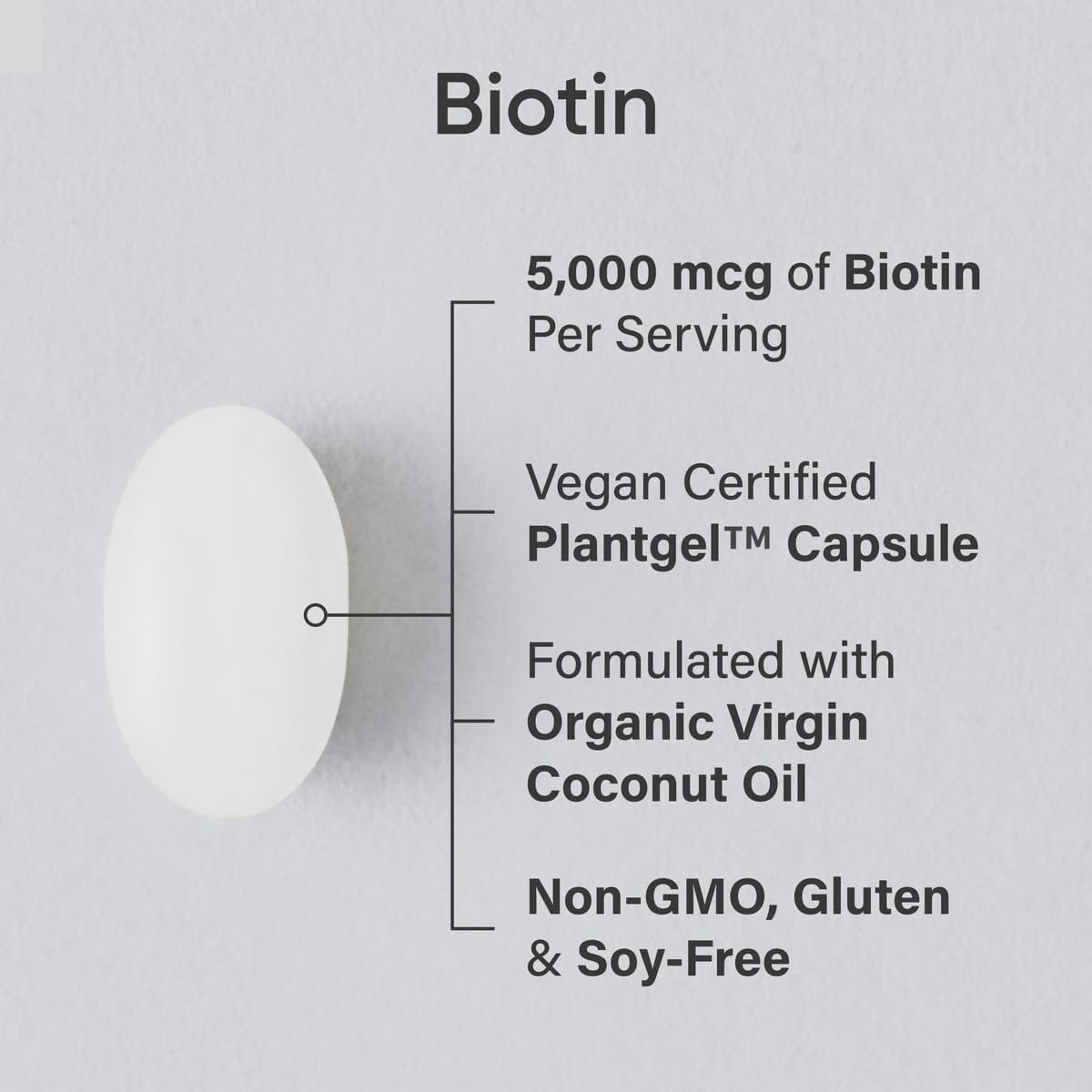Sports Research Extra Strength Vegan Biotin (Vitamin B) - Nirvana Guru
