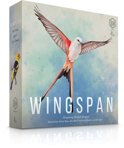 Stonemaier Games: Wingspan (Base Game) by Elizabeth Hargrave | A Relaxing, Award-Winning Strategy Board Game About Birds for Adults and Family | 1-5 Players, 70 Mins, Ages 14+ Nirvana Guru