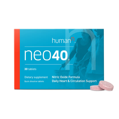 HumanN Neo40 Daily Heart & Blood Circulation Supplements to Boost Nitric Oxide - Supports Blood Pressure - from Maker of SuperBeets -Includes 30 Dissolvable Tablets - Tasty Fruity Flavor - Nirvana Guru