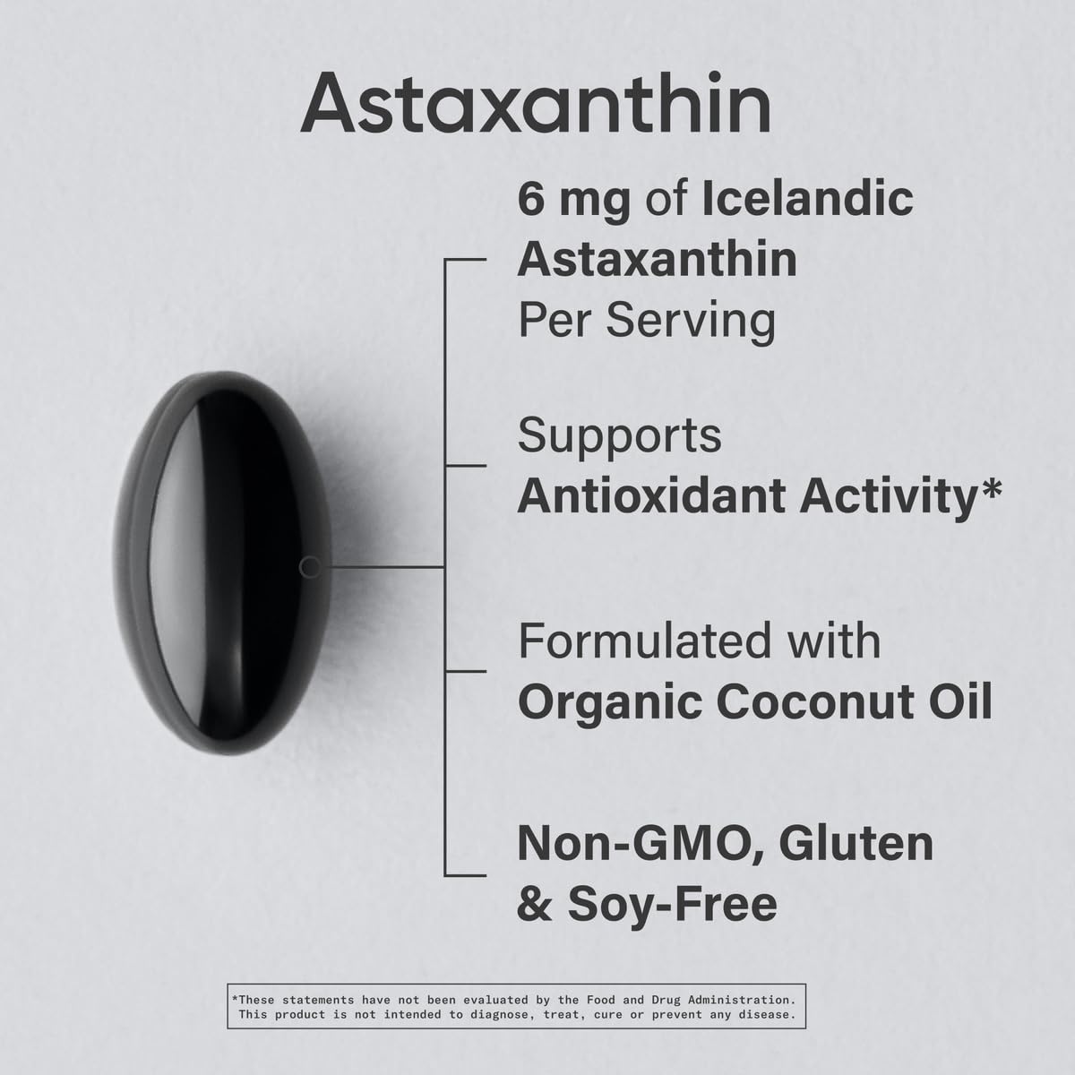 Sports Research Triple Strength Astaxanthin 12mg with Organic Coconut Oil - Antioxidant Supplement, Non-GMO Verified & Gluten Free - 60 Softgels - Nirvana Guru