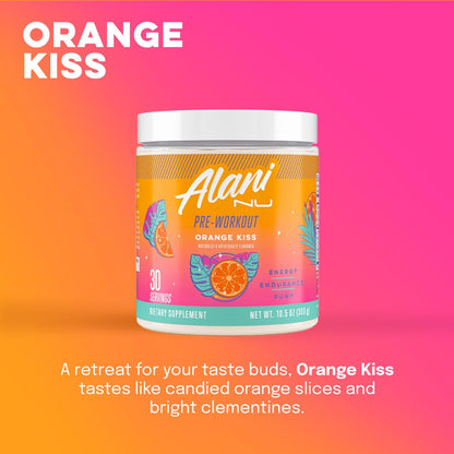 Alani Nu Pre Workout Powder Hawaiian Shaved ICE, Amino Energy Boost, Endurance Supplement, Sugar Free, 200mg Caffeine, L-Theanine, Beta-Alanine, L-Citrulline, 30 Servings Nirvana Guru