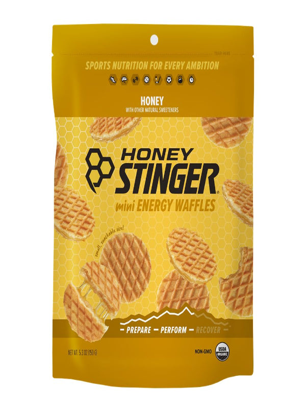 Honey Stinger Organic Honey Waffle Energy Stroopwafel for Exercise, Endurance and Performance Sports Nutrition for Home & Gym, Pre and Post Workout Box of 16 Waffles, 16.96 Ounce (Pack of 16)