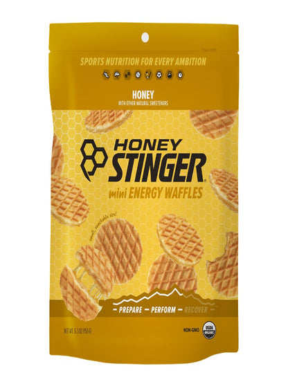 Honey Stinger Organic Honey Waffle Energy Stroopwafel for Exercise, Endurance and Performance Sports Nutrition for Home & Gym, Pre and Post Workout Box of 16 Waffles, 16.96 Ounce (Pack of 16)