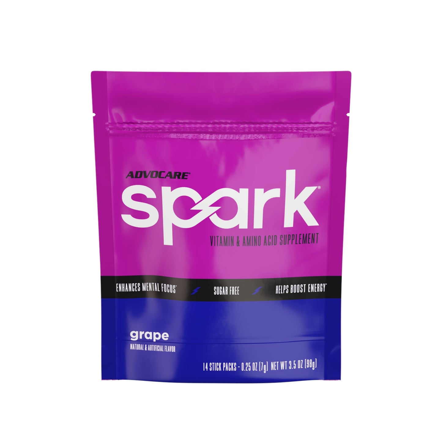 AdvoCare Spark Vitamin & Amino Acid Supplement - Focus & Energy Drink Powder Mix with Vitamin A, B-6, C & E - Also Includes L-Carnitine & L-Tyrosine - Fruit Punch - 10.5 oz Nirvana Guru