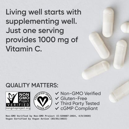 Sports Research Vitamin C 1000mg