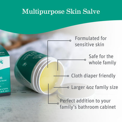 Earth Mama Organic Diaper Balm 2-Ounce | Diaper Cream for Baby | EWG Verified, Petroleum & Artificial Fragrance-Free with Calendula for Sensitive Skin (2-Pack) Nirvana Guru