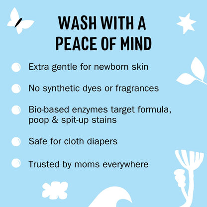 Molly's Suds Baby Laundry Detergent Powder | Removes Formula, Poop & Spit-Up Stains | Extra Gentle for Newborns (Sweet Baby Shea) Nirvana Guru