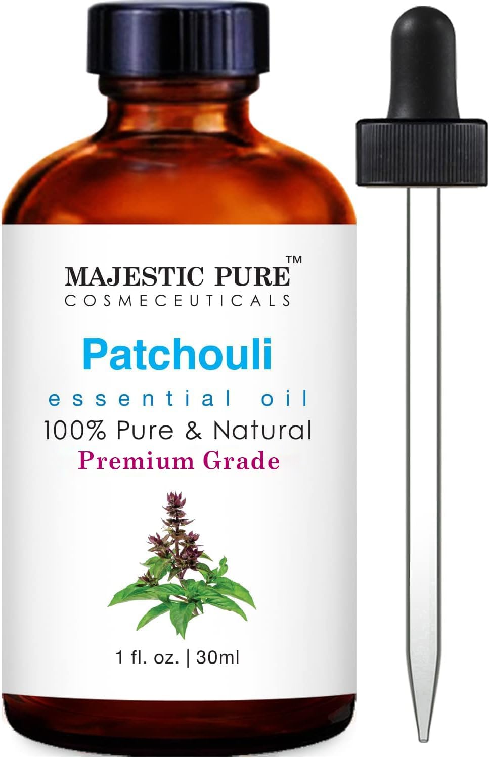 Majestic Pure Lavender Essential Oil with Glass Dropper | 100% Pure and Natural Lavender Oil | Premium Grade Essential Oils for Diffusers, Skin, Aromatherapy, Massage | 4 Fl Oz - Nirvana Guru