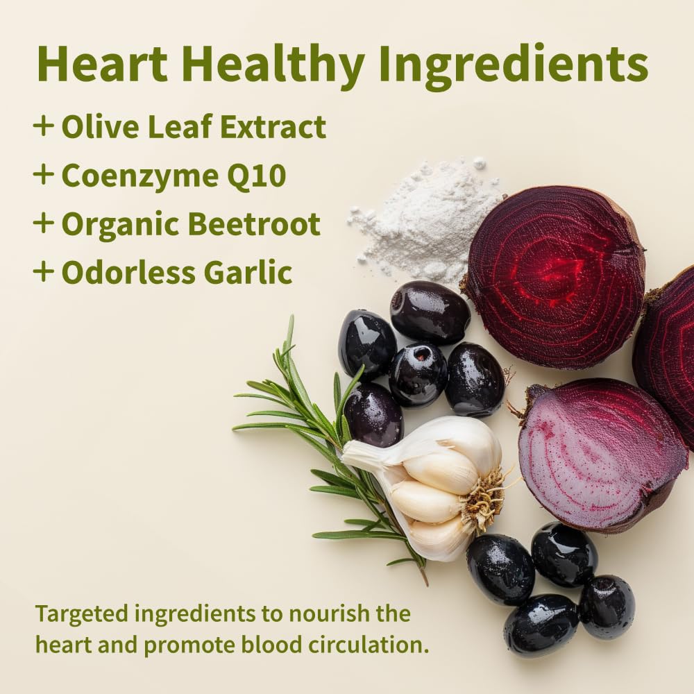 Snap Supplements Heart Health Supplements and Blood Circulation Supplements, 180 Capsules - Nirvana Guru