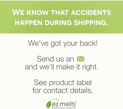 EZ Melts Dissolvable Vitamin B-Complex with Methyl B12 and Methyl Folate, Sugar-Free, 2-Month Supply Nirvana Guru