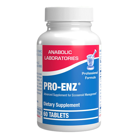 Pro ENZ Joint Support Supplement - Clinical Formula Turmeric Boswellia Supplement for Joint & Cartilage Mobility and Comfort Support Plus Eicosanoid Management with Proteolytic Enzymes (120 Servings) Nirvana Guru