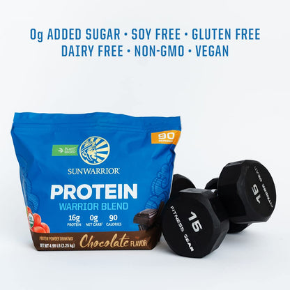 Organic Plant Based Protein Powder | Vegan Organic Protein Powder Vanilla Flavored with BCAA Amino Acids & Hemp Seed Pea Blend | Non-GMO Soy Dairy Filler & Gluten Free (Vanilla, 32 Servings) - Nirvana Guru