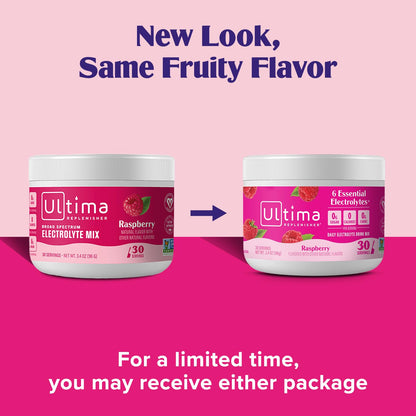 Ultima Replenisher Daily Electrolyte Powder Drink Mix – Sugar Free – Watermelon, 30 Servings – Hydration Powder with 6 Key Electrolytes and Trace Minerals – Keto Friendly, Vegan, Non-GMO - Nirvana Guru