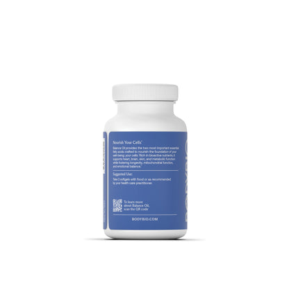 BodyBio Balance Oil - Vegan Omega 3 6 Supplement – Cold-Pressed Safflower & Flaxseed Oil – Supports Brain Function, Healthy Skin, and Mood Nirvana Guru