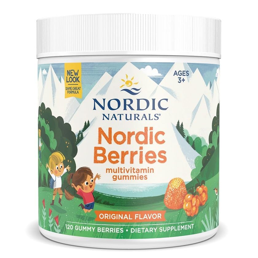 Nordic Naturals- Nordic Berries 3 Gram Gummy Berries 120 Count - Nirvana Guru