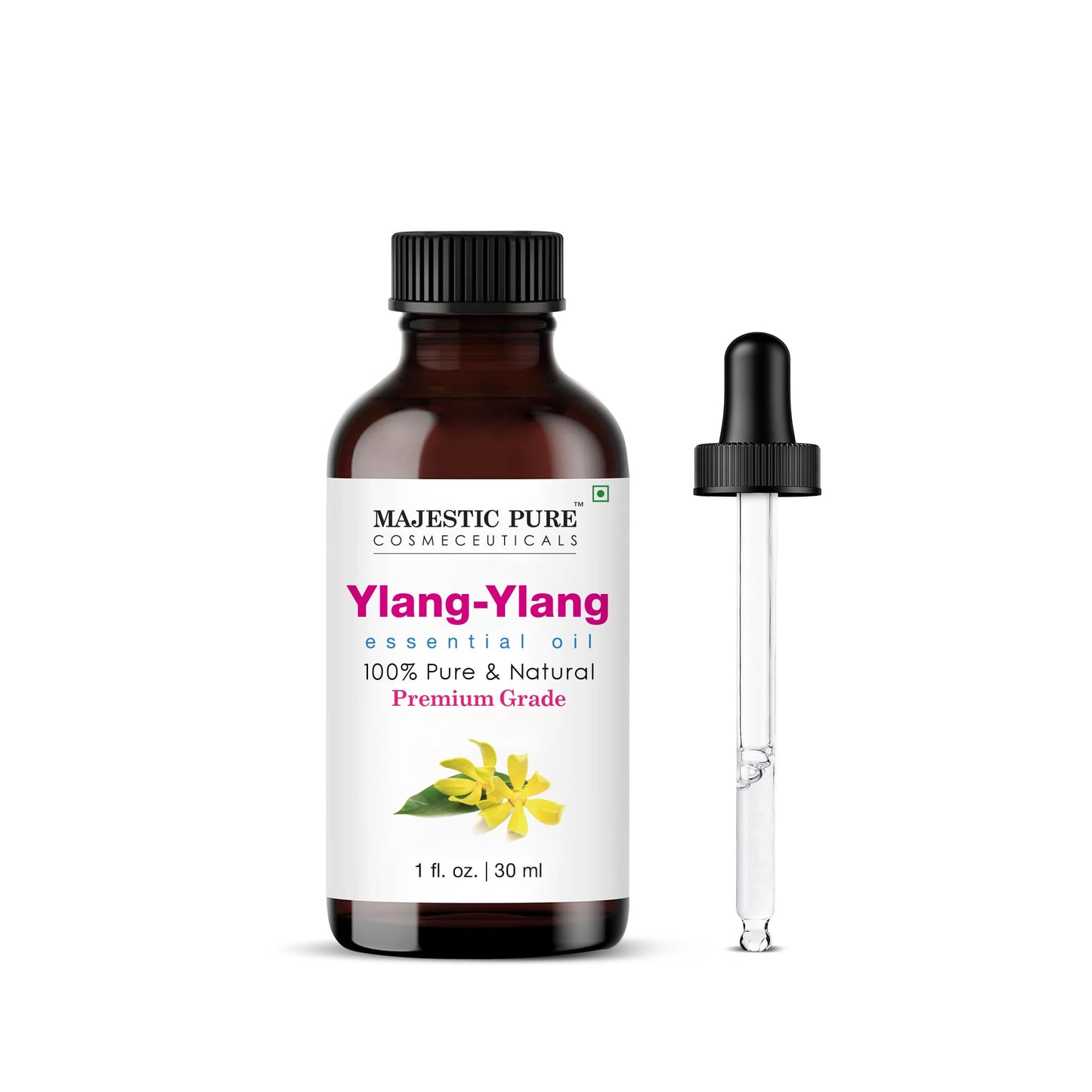 Majestic Pure Lavender Essential Oil with Glass Dropper | 100% Pure and Natural Lavender Oil | Premium Grade Essential Oils for Diffusers, Skin, Aromatherapy, Massage | 4 Fl Oz - Nirvana Guru
