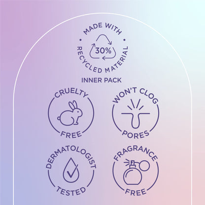 Biore Hydrate & Glow Face Serum for Dry, Sensitive Skin with Hyaluronic Acid, Prebiotics, Dermatologist Tested Face Serum, Fragrance Free, Vegan Friendly & Cruelty Free, Recyclable 1 oz Bottle Nirvana Guru