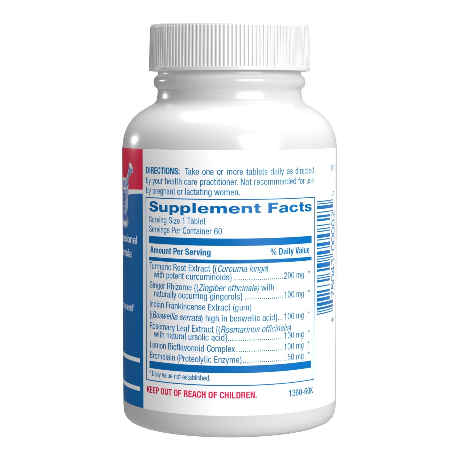 Pro ENZ Joint Support Supplement - Clinical Formula Turmeric Boswellia Supplement for Joint & Cartilage Mobility and Comfort Support Plus Eicosanoid Management with Proteolytic Enzymes (120 Servings) Nirvana Guru