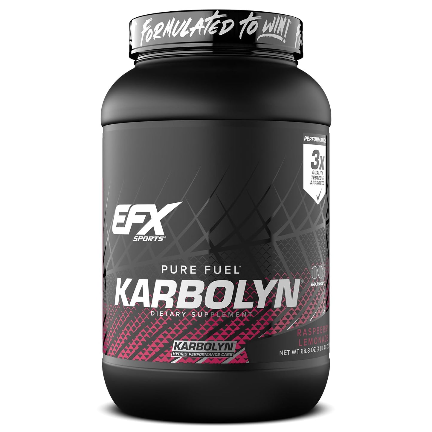 EFX Sports Karbolyn Fuel | Fast-Absorbing Carbohydrate Powder | Carb Load, Sustained Energy, Quick Recovery | Stimulant Free | 39 Servings (Neutral) Nirvana Guru