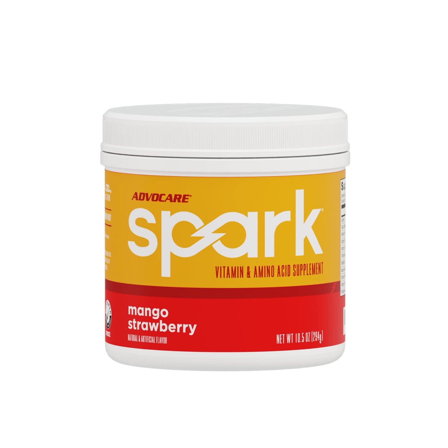 AdvoCare Spark Vitamin & Amino Acid Supplement - Focus & Energy Drink Powder Mix with Vitamin A, B-6, C & E - Also Includes L-Carnitine & L-Tyrosine - Fruit Punch - 10.5 oz Nirvana Guru