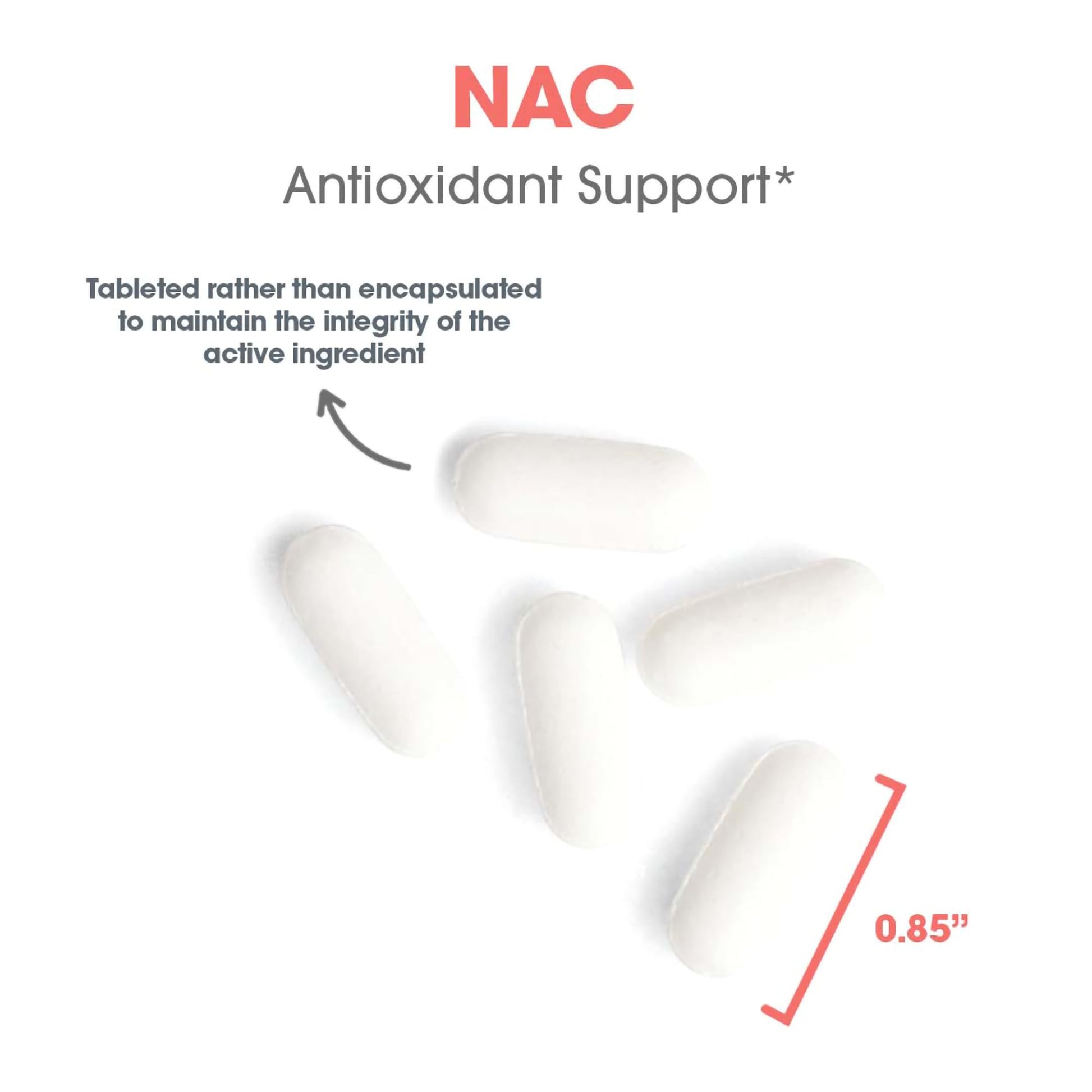 Allergy Research Group NAC Supplement - N-Acetyl-L-Cysteine, Glutathione Precursor, Supports Immune Function, Healthy Mucus Clearance, Free Form Amino Acid, Hypoallergenic - 120 Count Nirvana Guru