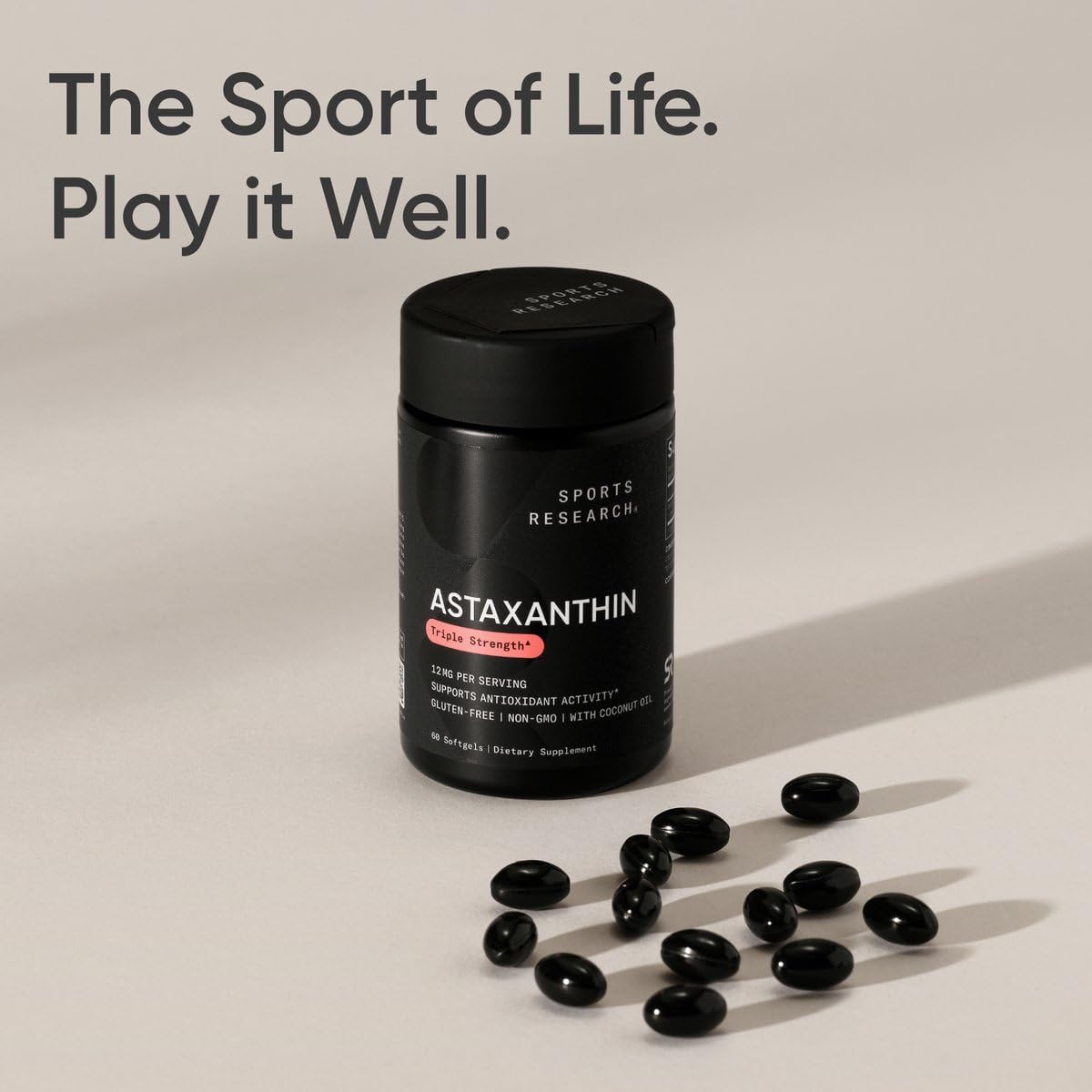 Sports Research Triple Strength Astaxanthin - Nirvana Guru