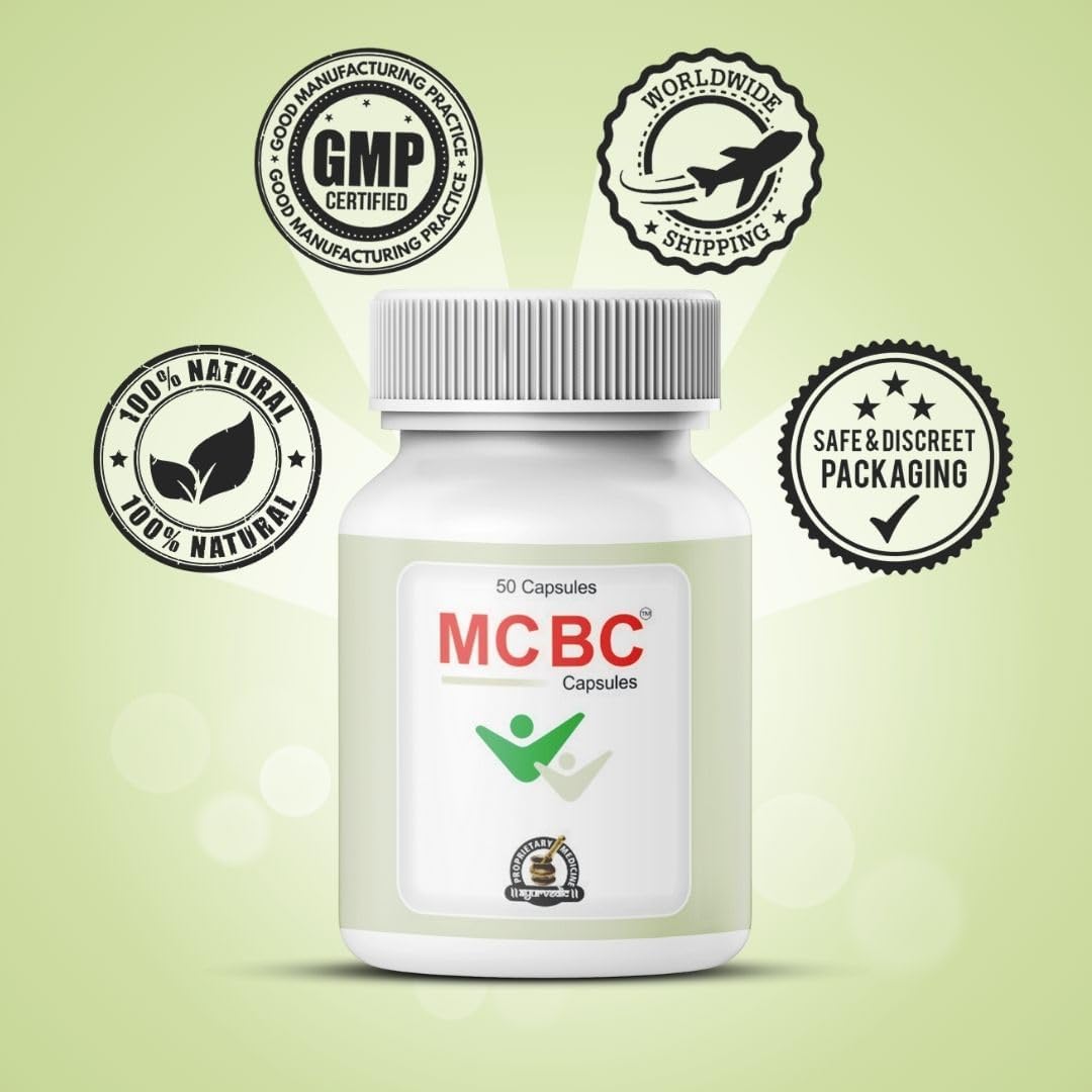 MCBC Capsules with Aprajita, Jatamansi, Kachnaar, 50 Capsules Pack Nirvana Guru
