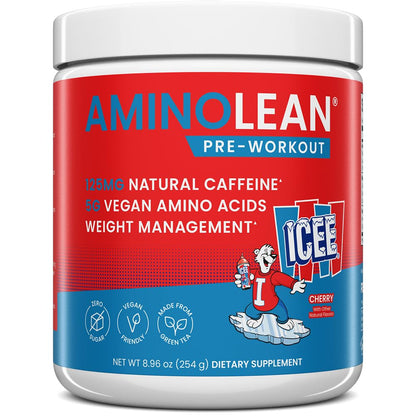 RSP NUTRITION AminoLean Pre Workout Powder, Amino Energy & Weight Management with Vegan BCAA Amino Acids, Natural Caffeine, Preworkout Boost for Men & Women, 30 Serv, Pink Lemonade… Nirvana Guru