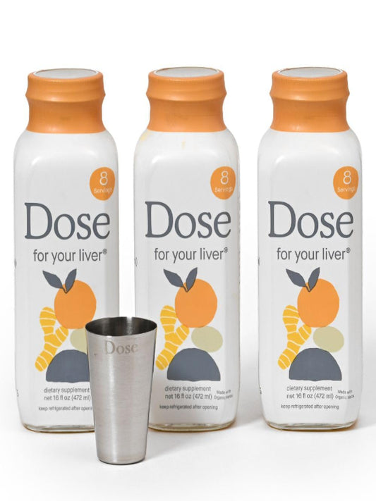 for Your Liver Cleanse Detox & Repair, Organic Milk Thistle Supplement with Turmeric, Dandelion, Ginger, and Orange, Promotes Optimal Liver Function,16oz Bottle, 3 Pack (3 Weeks Supply)