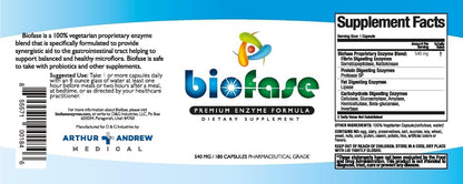 Biofase-Enzyme & Profase-Probiotic Kit - Biofilm Defense, Supports Healthy Digestion & Your Flora Balance - Large Kit Nirvana Guru