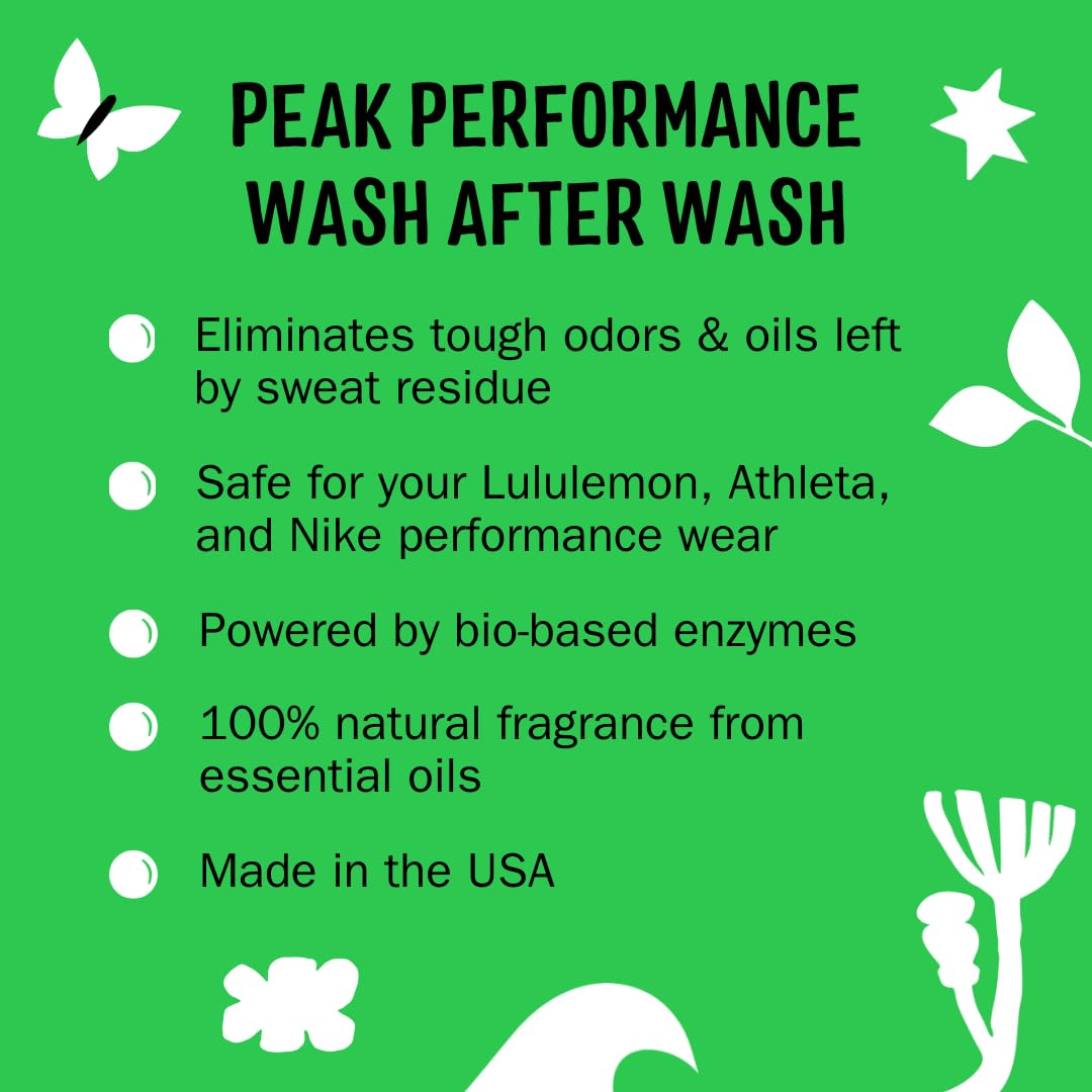 Molly's Suds Active Wear Laundry Detergent | Extra Strength Sport Laundry Powder, Stain Fighting for Performance Fabrics and Sensitive Skin | 120 Loads Nirvana Guru