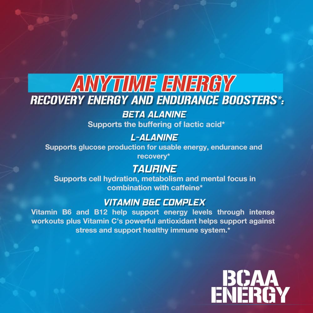 EVL BCAAs Amino Acids Powder - BCAA Energy Pre Workout Powder for Muscle Recovery Lean Growth and Endurance - Rehydrating Post Workout Recovery Drink with Natural Caffeine - Pink Lemonade Nirvana Guru