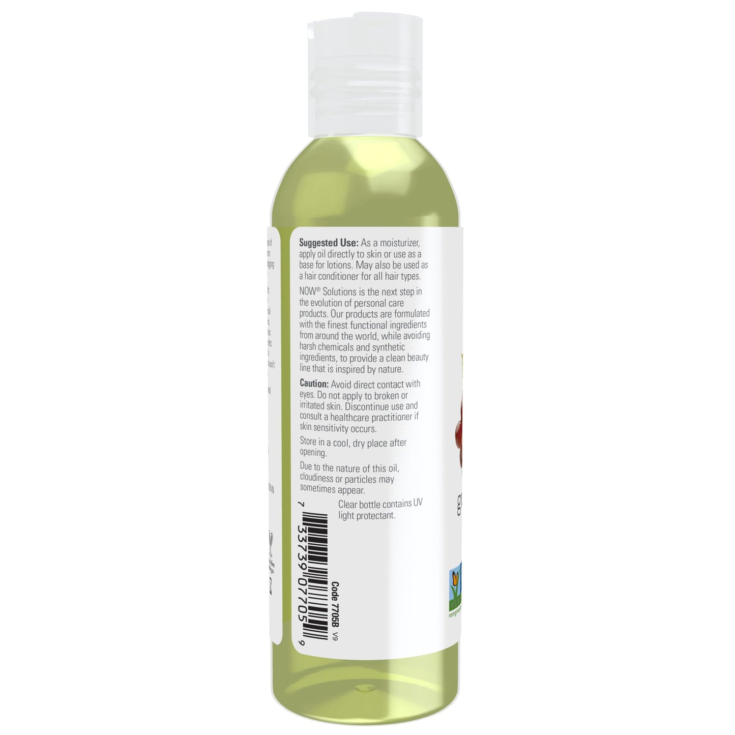 NOW Foods Solutions, Grapeseed Oil, Skin Care for Sensitive Skin, Light Silky Moisturizer for All Skin Types, 16-Ounce - Nirvana Guru