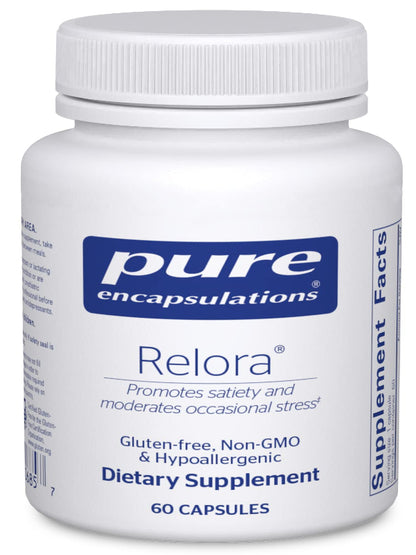Pure Encapsulations Relora | Hypoallergenic Supplement Promotes Healthy Cortisol and DHEA Production and Moderates Occasional Stress | 60 Capsules - Nirvana Guru