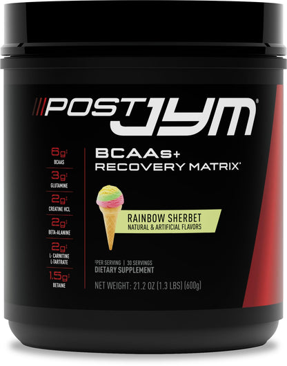 JYM Supplement Science Post JYM Active Matrix Mandarin Orange Amino Recovery Powder Pure Creatine HCL, BCAA’s, Glutamine, Carnitine, Betaine, Taurine for Strength, Repair, Performance 30 Servings Nirvana Guru