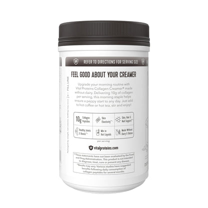 Vital Proteins Collagen Coffee Creamer, Coconut Milk based & Low Sugar Powder with Collagen Peptides Supplement - Supporting Healthy Hair, Skin, Nails with Energy-Boosting MCTs - Mocha 11.2oz - Nirvana Guru