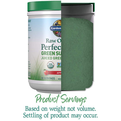 Garden of Life Raw Organic Perfect Food Green Superfood Juiced Greens Powder - Chocolate, 30 Servings (Packaging May Vary) - Nirvana Guru