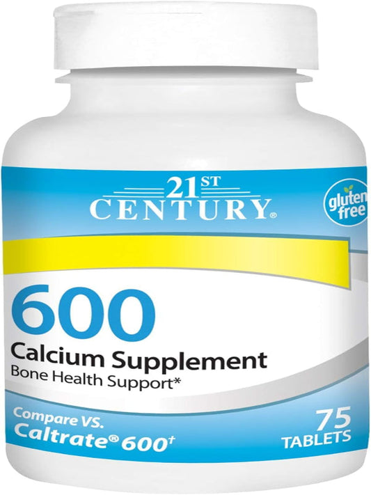 21st Century Calcium Supplement, 600 mg, 400 Count Nirvana Guru