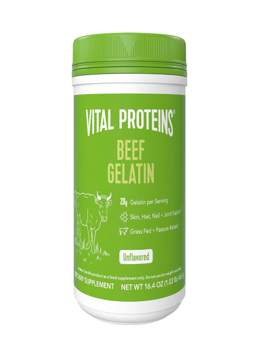 Vital Proteins Beef Gelatin Powder - Grass-Fed 16.4 oz - Nirvana Guru