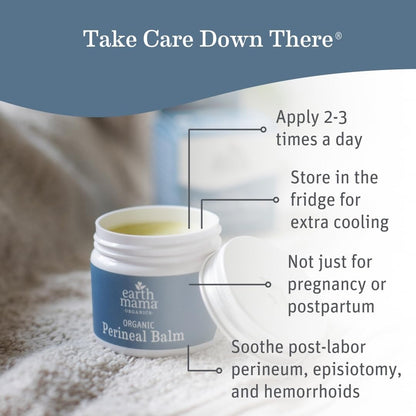 Earth Mama Postpartum Recovery Kit, Take Care Down There® Trifecta with Organic Perineal Balm, Sitz Bath & Herbal Peri Spray, 3-Piece Set Nirvana Guru