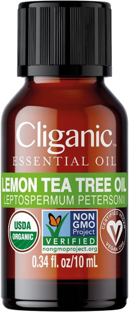 Cliganic Organic Lavender Essential Oil - 100% Pure Natural Undiluted, for Aromatherapy Diffuser | Non-GMO Verified (Packaging May Vary)
