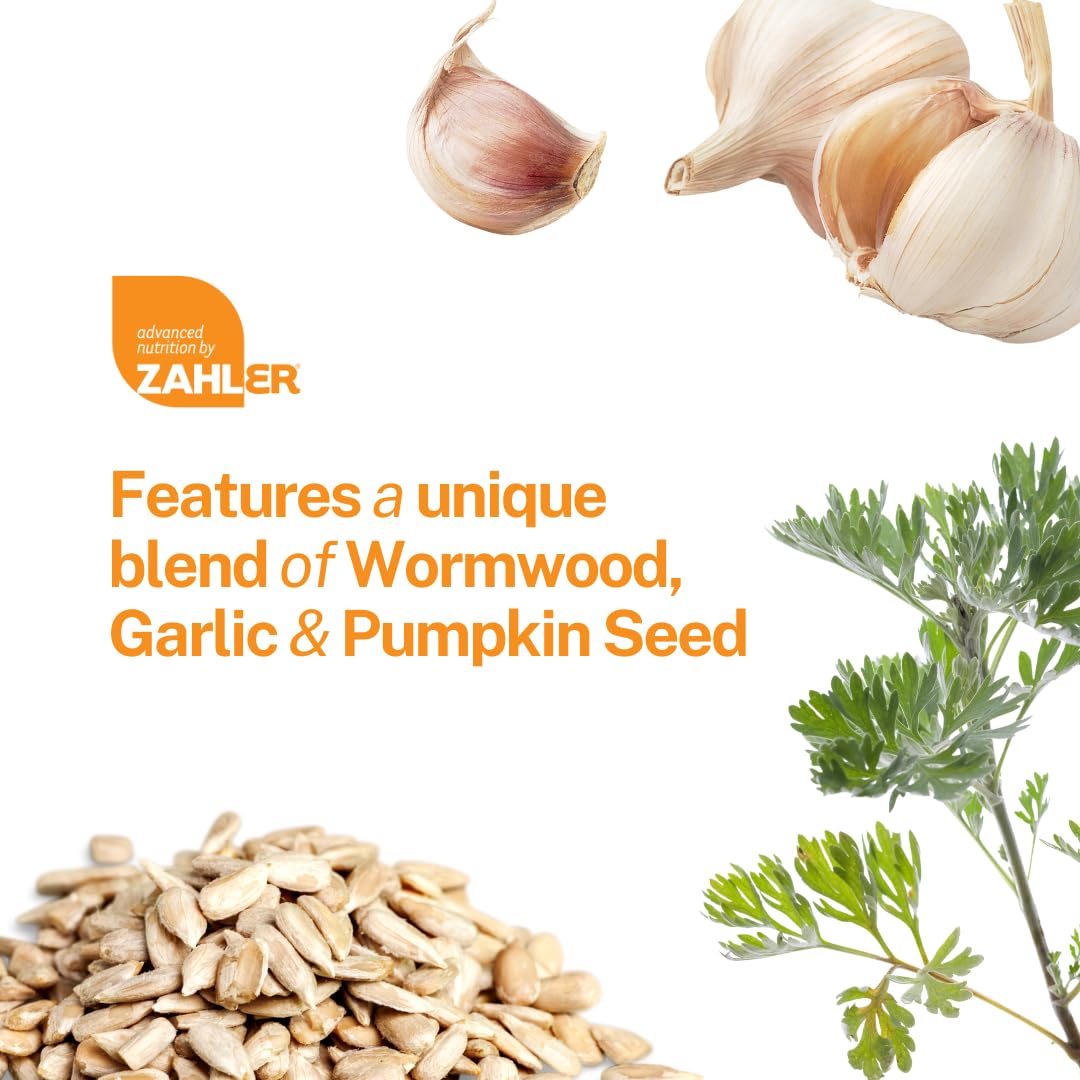 Zahler - ParaGuard Liquid Drops - Gut Health Supplement - Formula has Wormwood, Garlic Bulb, Pumpkin Seed, Clove & More - Natural Support for Humans - Certified Kosher (4 Oz) (4 oz., Drop) - Nirvana Guru