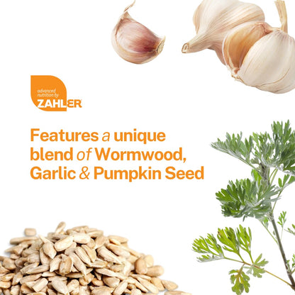 Zahler - ParaGuard Liquid Drops - Gut Health Supplement - Formula has Wormwood, Garlic Bulb, Pumpkin Seed, Clove & More - Natural Support for Humans - Certified Kosher (4 Oz) (4 oz., Drop) - Nirvana Guru