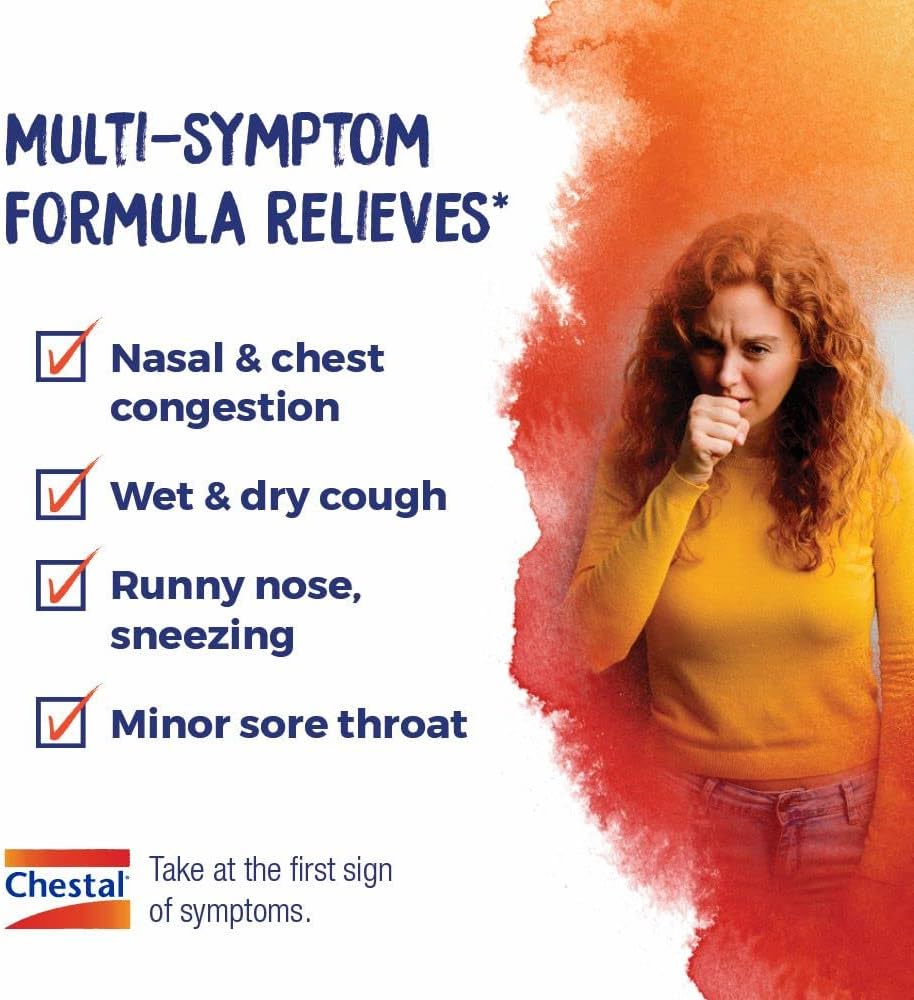 Boiron Chestal Adult Cold and Cough Syrup for Nasal and Chest Congestion, Runny Nose, and Sore Throat Relief - 6.7 Fl oz - Nirvana Guru