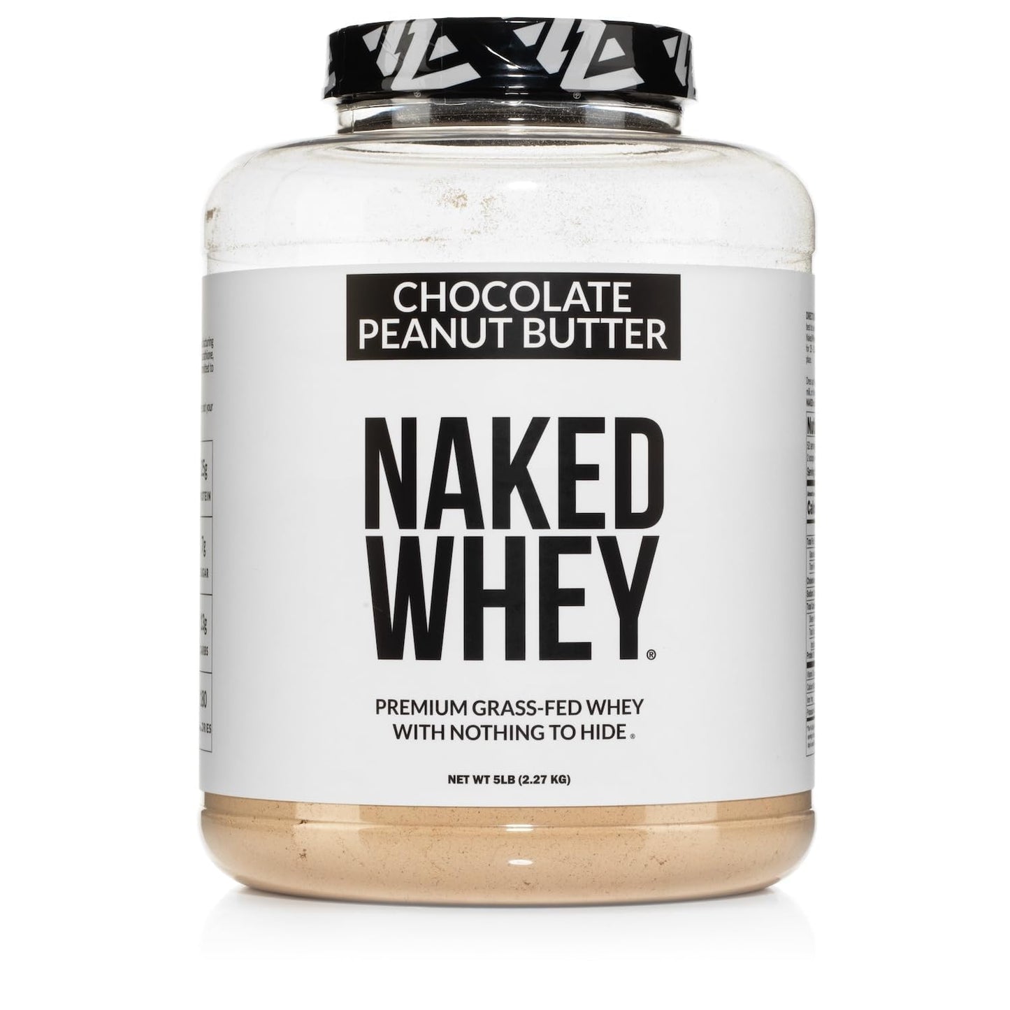NAKED Whey Vanilla Protein Powder - Only 3 Ingredients - Grass Fed Whey Protein Powder, Vanilla Flavor, and Organic Coconut Sugar, No GMO, No Soy, and Gluten Free - 24 Servings