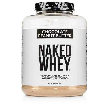NAKED Whey Vanilla Protein Powder - Only 3 Ingredients - Grass Fed Whey Protein Powder, Vanilla Flavor, and Organic Coconut Sugar, No GMO, No Soy, and Gluten Free - 24 Servings