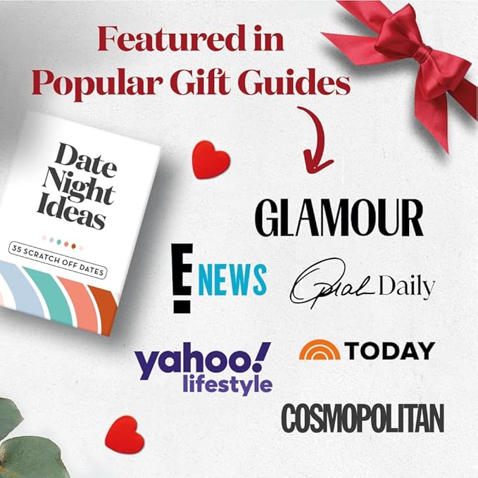 Romantic & Fun Scratch Off Date Night Ideas Card Game, Perfect Couple Gifts for Her or Him, Couple Gifts for Boyfriend, Girlfriend, Wife, Husband, Engagement, Birthday or Anniversaries nirvanaguru