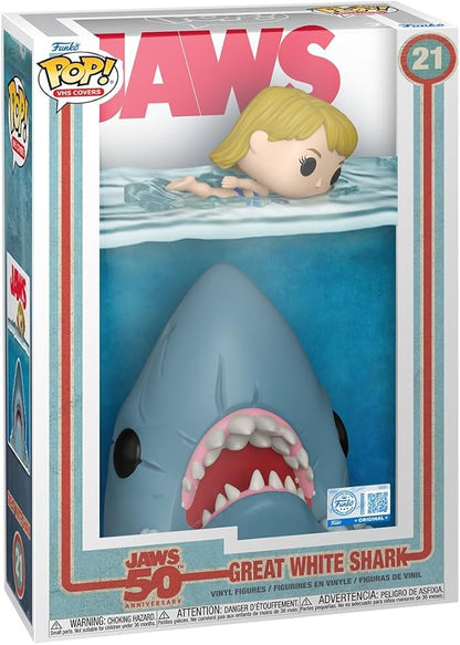 Funko Pop! Comic Cover: Jaws - Collectable Vinyl Figure - Gift Idea - Official Merchandise - Toys for Kids & Adults - Movies Fans - Model Figure for Collectors and Display Nirvana Guru