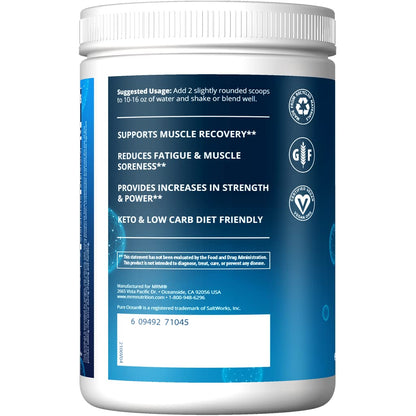 MRM Nutrition Reload BCAA+G Post-Workout Recovery| Island Fusion Flavored| 9.6g Amino Acids| with CarnoSyn®| Muscle Recovery| Keto Friendly| 26 Servings - Nirvana Guru